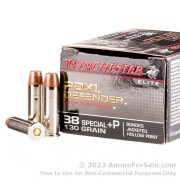 20 Rounds of 130gr JHP .38 Spl Ammo by Winchester