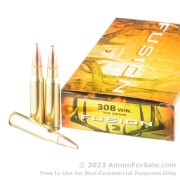 20 Rounds of 150gr SP .308 Win Ammo by Federal Fusion