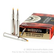 20 Rounds of 165gr Trophy Bonded Tip 30-06 Springfield Ammo by Federal