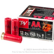 250 Rounds of 1 1/8 ounce #9 shot 12ga Ammo by Winchester