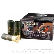 250 Rounds of 1 1/4 ounce #6 shot 12ga Ammo by Fiocchi