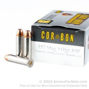 20 Rounds of 110gr JHP .357 Mag Ammo by Corbon
