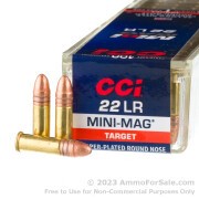 5000 Rounds of 40gr CPRN .22 LR Ammo by CCI