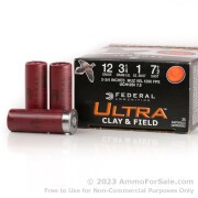 250 Rounds of 1 ounce #7 1/2 shot 12ga Ammo by Federal