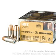 200 Rounds of 124gr JHP 9mm +P Ammo by Federal