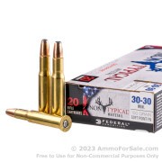 20 Rounds of 150gr SP 30-30 Win Ammo by Federal