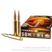 20 Rounds of 165gr Fusion 30-06 Springfield Ammo by Federal