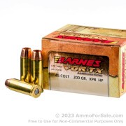 20 Rounds of 200gr XPB HP .45 Long-Colt Ammo by Barnes