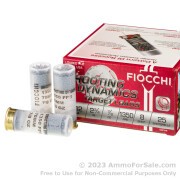 250 Rounds of 7/8 ounce #8 shot 12ga Ammo by Fiocchi