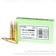 20 Rounds of 200gr FMJ 7.62x51 Ammo by Sellier & Bellot