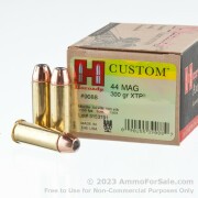 20 Rounds of 300gr JHP .44 Mag Ammo by Hornady