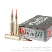 200 Rounds of 143gr ELD-X 6.5 Creedmoor Ammo by Hornady