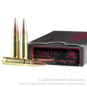 200 Rounds of 220gr TMJ .300 AAC Blackout Ammo by Ammo Inc.