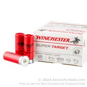 250 Rounds of 1 1/8 ounce #7 1/2 shot Heavy 12ga Ammo by Winchester