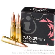 840 Rounds of 123gr FMJ 7.62x39 Ammo by Igman