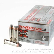 50 Rounds of 158gr JHP .357 Mag Ammo by Winchester