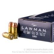 50 Rounds of 165gr TMJ .40 S&W Ammo by Speer
