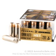 20 Rounds of 200gr HST JHP 10mm Ammo by Federal