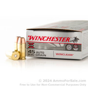 50 Rounds of 230gr BEB .45 ACP Ammo by Winchester - Law Enforcement Trade-In