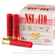 250 Rounds of 1/2 ounce #8 shot .410 Ammo by NobelSport
