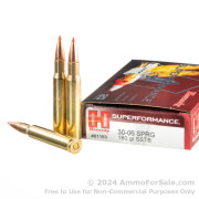 20 Rounds of 180gr SST 30-06 Springfield Ammo by Hornady