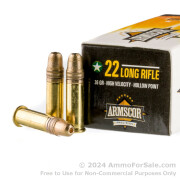 50 Rounds of 36gr HP .22 LR Ammo by Armscor