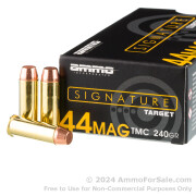 50 Rounds of 240gr TMJ .44 Mag Ammo by Ammo Inc.