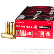 1000 Rounds of 180gr FMJ 10mm Ammo by Federal American Eagle