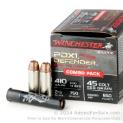 20 Rounds of 225gr JHP .45 Long-Colt Ammo by Winchester