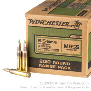 800 Rounds of 62gr FMJ M855 5.56x45 Ammo by Winchester