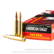 500  Rounds of 50gr JHP .223 Ammo by Federal