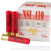 250 Rounds of 1/2 ounce #7 1/2 shot .410 Ammo by NobelSport