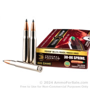 20 Rounds of 180gr Trophy Copper 30-06 Springfield Ammo by Federal