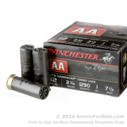 25 Rounds of 1 ounce #7 1/2 shot 12ga Ammo by Winchester AA Lite Handicap