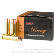 25 Rounds of 240gr TC-SP .44 Mag Ammo by PMC