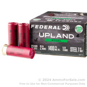 25 Rounds of 1-1/8 ounce #7.5 steel shot 12ga Ammo by Federal