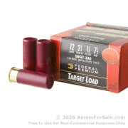25 Rounds of 2-3/4" 1 1/8 ounce #7 1/2 shot 12ga Ammo by Federal Gold Medal Target