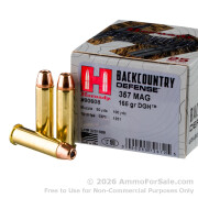 25 Rounds of 165gr DGH .357 Magnum Ammo by Hornady