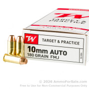 500 Rounds of 180gr FMJ 10mm Ammo by Winchester