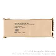 900 Rounds of 90gr FMJ .380 ACP Ammo by PMC