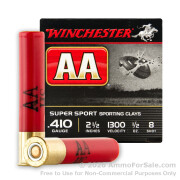 250 Rounds of 2-1/2" 1/2 ounce #8 shot 410ga Ammo by Winchester