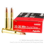 20 Rounds of 150gr SP 30-30 Win Ammo by Aguila
