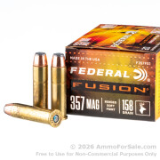 20 Rounds of 158gr Fusion .357 Mag Ammo by Federal