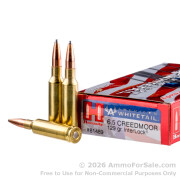 200 Rounds of 129gr InterLock 6.5 Creedmoor Ammo by Hornady