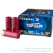 25 Rounds of 1 1/8 ounce #7 1/2 shot 12ga Ammo by Federal Top Gun