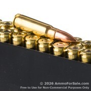 20 Rounds of 123gr FMJ 7.62x39 Ammo by Hornady