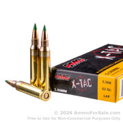 1000 Rounds of Mil-Spec 62gr FMJ 5.56x45 Ammo by PMC