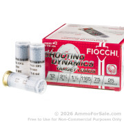 250 Rounds of 1 1/8 ounce #7 1/2 shot 12ga Ammo by Fiocchi
