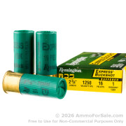 5 Rounds of  #1 Buck 12ga Ammo by Remington