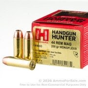 20 Rounds of 200gr MonoFlex .44 Mag Ammo by Hornady